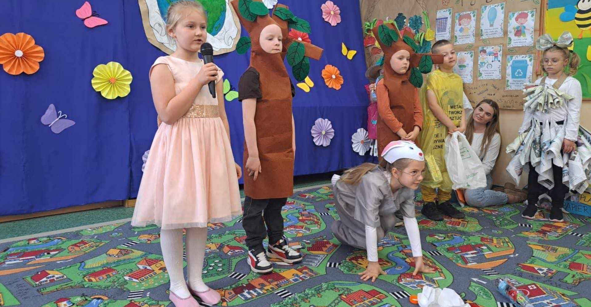 Dzieci podczas konkursu