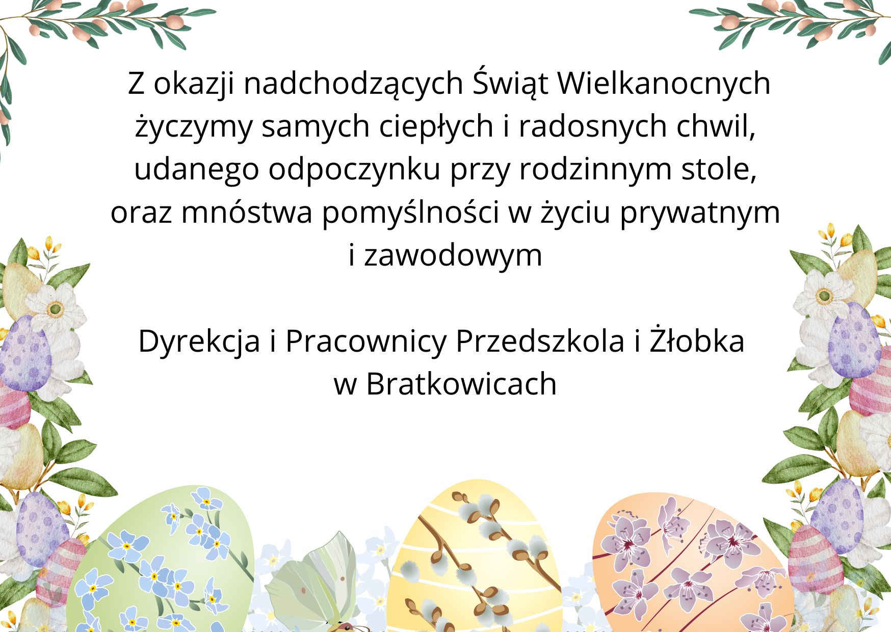 Życzenia wielkanocne